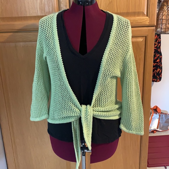 Christopher & Banks crochet cardigan - Picture 7 of 11